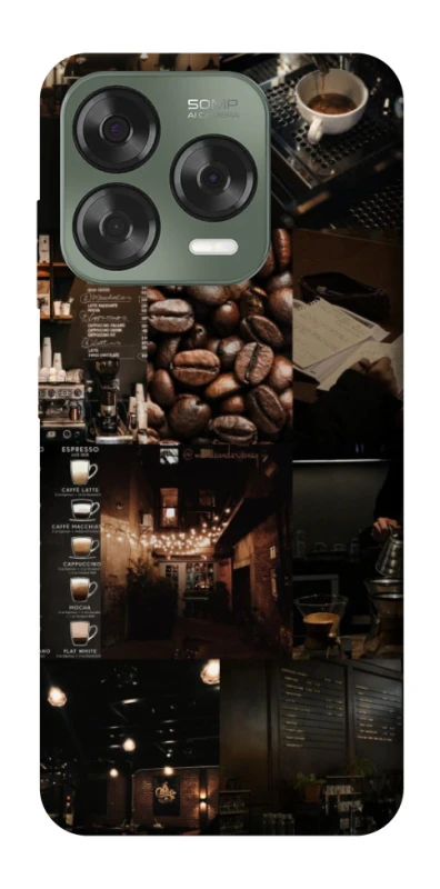 Чохол на ZTE Nubia V70 Design Coffee collage ver.1 фото 1 з 1