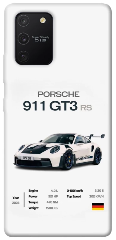 Чехол на Samsung Galaxy S10 Lite Porsche 911 GT3 фото 1 из 1