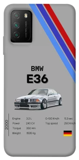 Чехол на Xiaomi Poco M3 BMW V32 фото 1 из 1