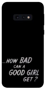 Чехол на Samsung Galaxy S10e How bad? фото 1 из 1