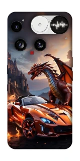 Чохол на Nothing Phone (3) Сar and dragon фото 1 з 1