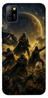 Чохол на Infinix Hot 10 Lite HELLDIVERS ver.2 фото 1 з 1