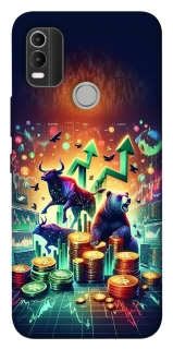 Чехол на Nokia C21 Plus Crypto market фото 1 из 1