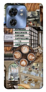 Чохол на Motorola Edge 40 Coffee collage ver.5 фото 1 з 1