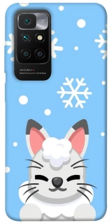 Чохол на Xiaomi Redmi 10 Adopt Me Snow Kitty Smile фото 1 з 1