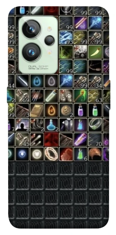 Чехол на Realme GT2 Inventory menu ver.2 фото 1 из 1