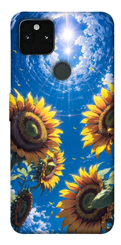 Чохол на Google Pixel 5A Sunflowers фото 1 з 1