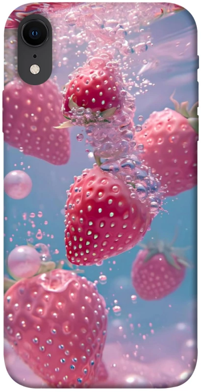 Чохол на Apple iPhone XR (6.1") Полуниця в воді фото 1 з 1