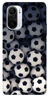 Чехол на Xiaomi Mi 11i Футбольные мячи фото 1 из 1