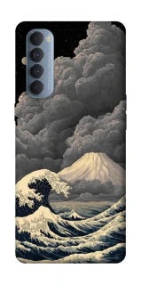 Чехол на Oppo Reno 4 Pro Japan mountains фото 1 из 1