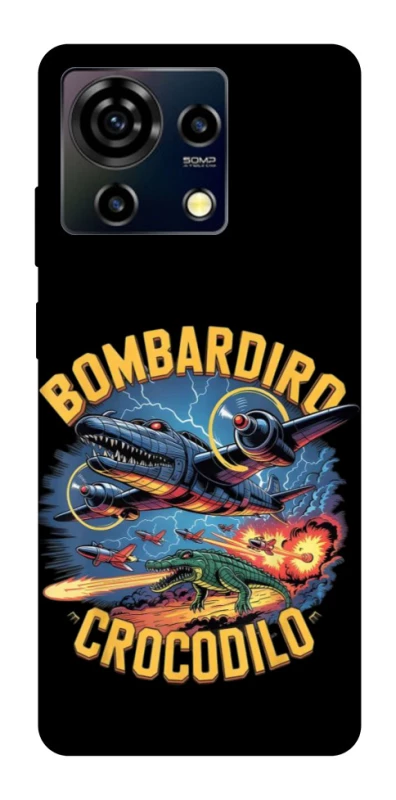 Чохол на ZTE Blade V50 Vita Bombardino Crocodilo v2 фото 1 з 1