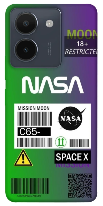 Чохол на Vivo Y36 NASA ver.2 фото 1 з 1