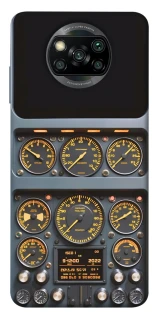 Чехол на Xiaomi Poco X3 NFC / Poco X3 Pro Airplane instrument panel фото 1 из 1
