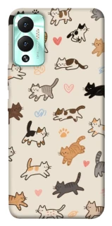 Чохол на Infinix Hot 12 Play Cat style ver.2 фото 1 з 1