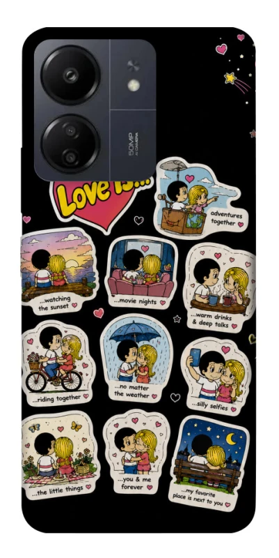 Чохол на Xiaomi Poco C65 Love is ver.4 фото 1 з 1