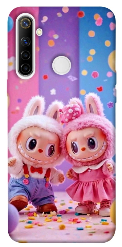 Чохол на Realme 6i Labubu twins ver.3 фото 1 з 1