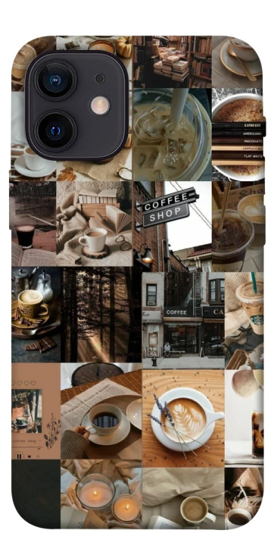 Чехол на Apple iPhone 12 mini (5.4") Coffee collage ver.3 фото 1 из 1