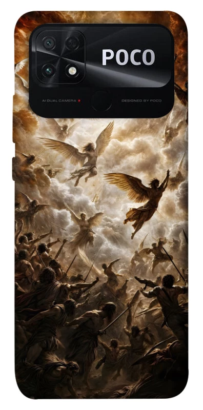 Чехол на Xiaomi Poco C40 angels фото 1 из 1