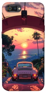 Чехол на Realme C2 Porsche at sunset фото 1 из 1