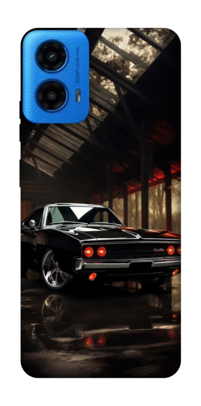 Чохол на Motorola Moto G45 Black classic car фото 1 з 1