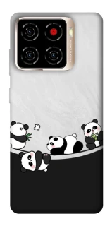 Чехол на ZTE Blade A56 Four pandas фото 1 из 1