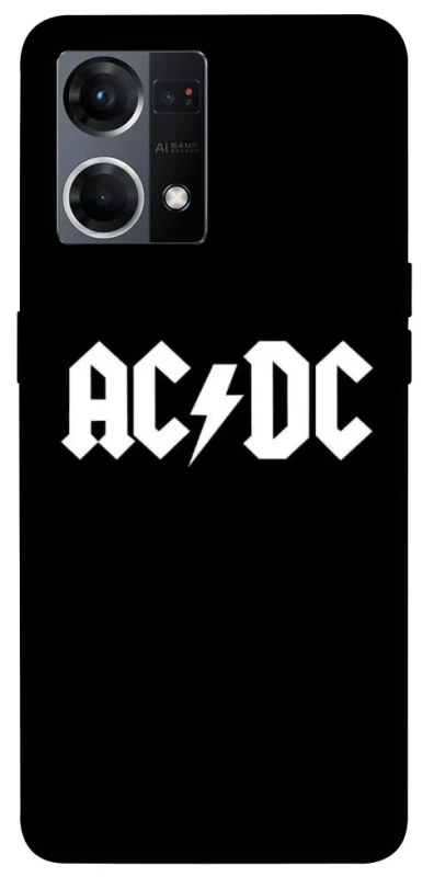Чохол на Oppo Reno 7 4G AC/DC logo фото 1 з 1