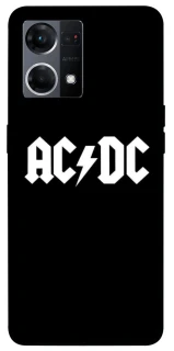 Чохол на Oppo Reno 7 4G AC/DC logo фото 1 з 1