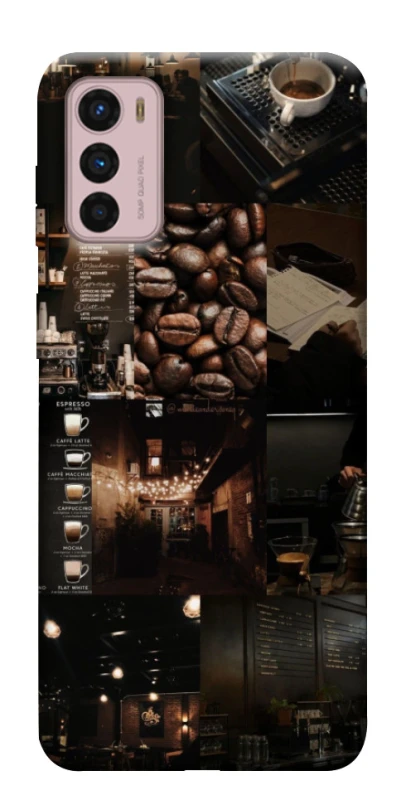 Чохол на Motorola Moto G42 Coffee collage ver.1 фото 1 з 1