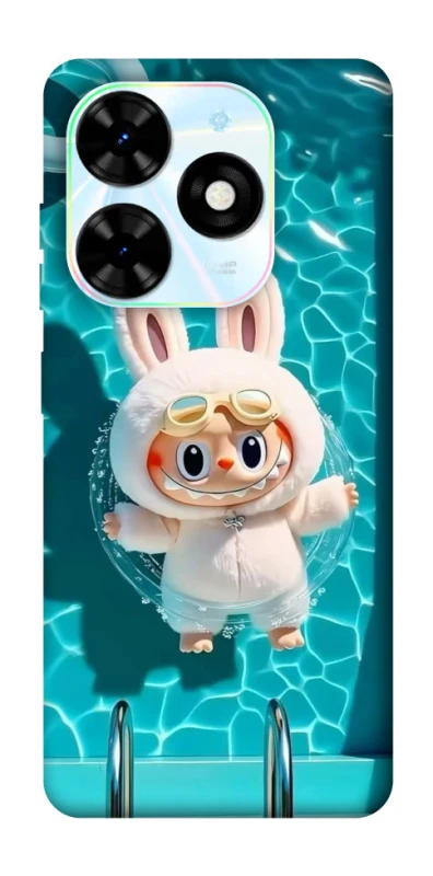 Чохол на TECNO Spark Go 2024 Labubu in the pool ver.2 фото 1 з 1