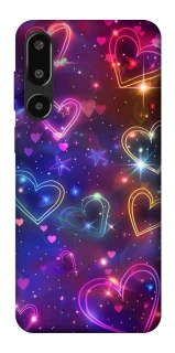 Чохол на Samsung Galaxy F16 Drawn hearts фото 1 з 1