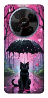 Чехол на ZTE Blade V70 Max Black cat фото 1 из 1