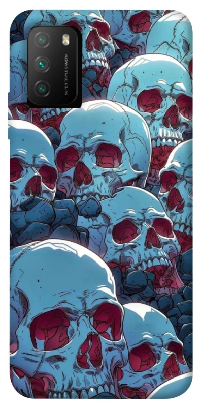 Чохол на Xiaomi Poco M3 Skulls v2 фото 1 з 1
