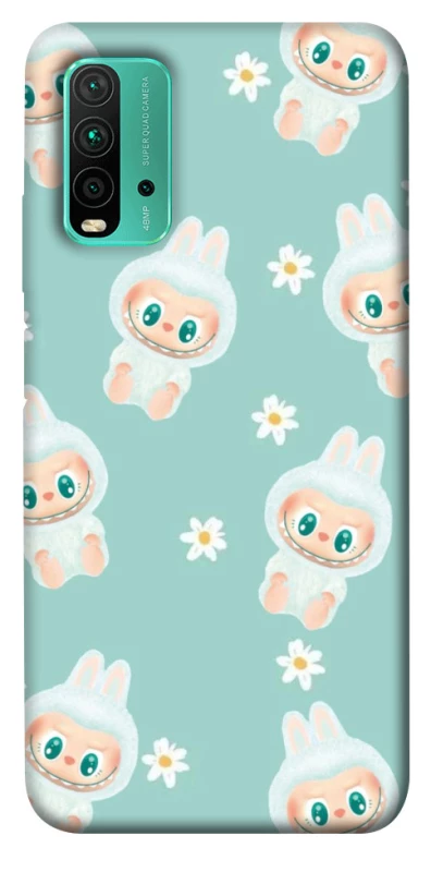Чохол на Xiaomi Redmi Note 9 4G / Redmi 9 Power Labubu Green фото 1 з 1