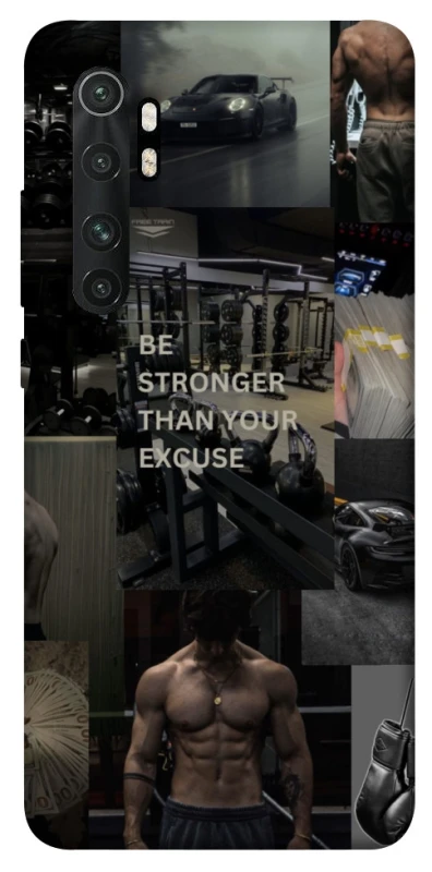 Чехол на Xiaomi Mi Note 10 Lite Be stronger фото 1 из 1