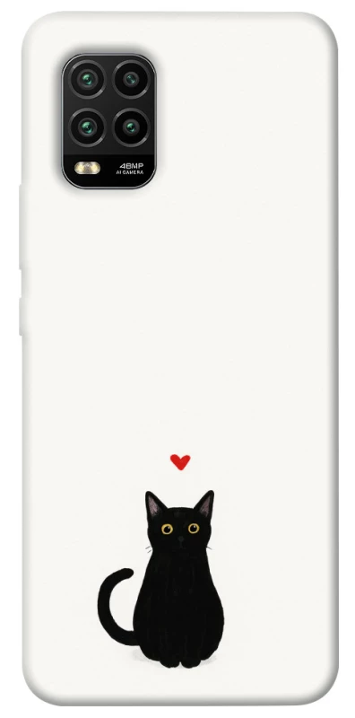 Чохол на Xiaomi Mi 10 Lite cat in love фото 1 з 1