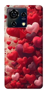 Чохол на ZTE Blade V50 Vita Many hearts фото 1 з 1