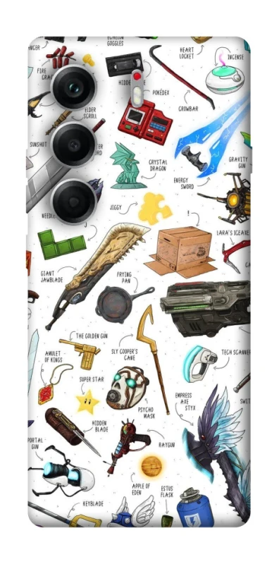 Чехол на Tecno Camon 40 Equipment ver.2 фото 1 из 1