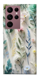 Чехол на Samsung Galaxy S22 Ultra Floral design ver.3 фото 1 из 1