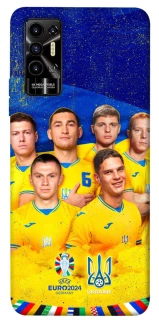 Чехол на TECNO Pova 2 (LE7n) Сбоная Украины v2 фото 1 из 1