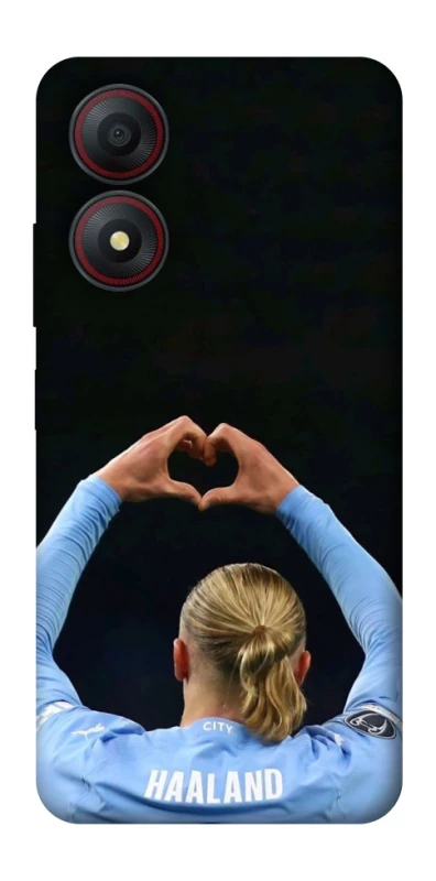 Чехол на ZTE Blade A34 4G Erling Haaland V2 фото 1 из 1