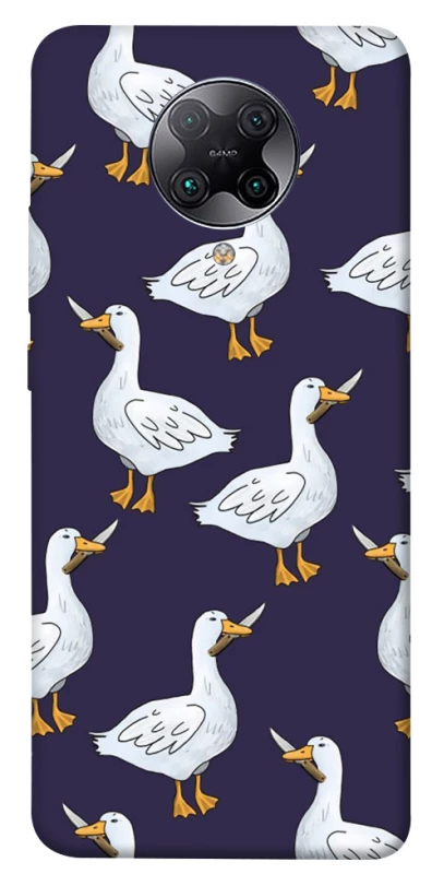 Чохол на Xiaomi Redmi K30 Pro / Poco F2 Pro Гуси з претензією фото 1 з 1