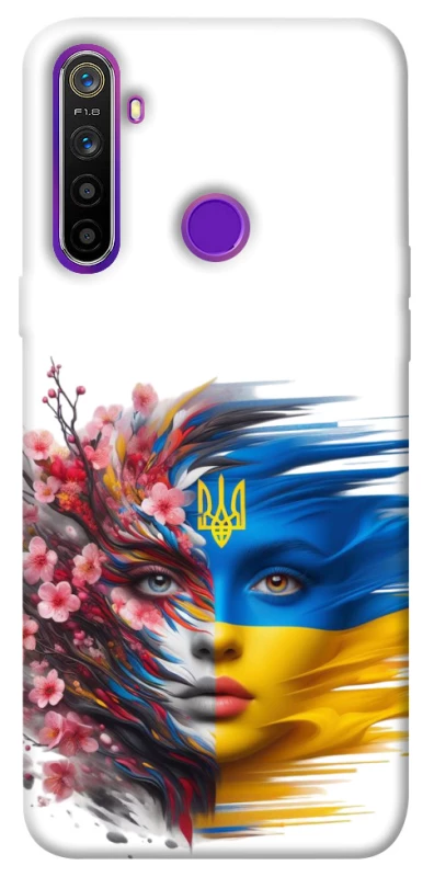 Чехол на Realme 5 Flowering Ukraine фото 1 из 1