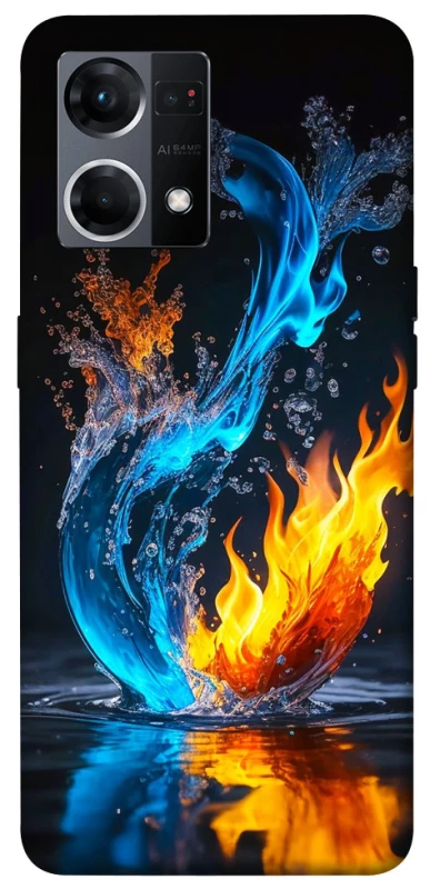 Чохол на Oppo Reno 7 4G Water And Fire фото 1 з 1