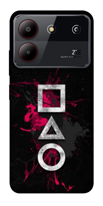 Чохол на ZTE Blade A54 4G Square Sentence фото 1 з 1