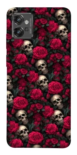 Чехол на Motorola Moto G32 Черепа и розы фото 1 из 1