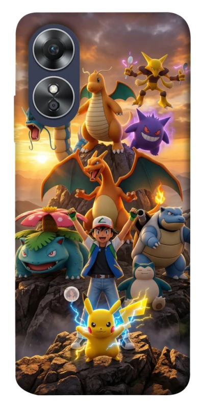 Чохол на Oppo A17 Pokemon фото 1 з 1