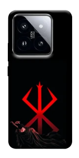 Чохол на Xiaomi 14 Pro Berserk Red Logo фото 1 з 1