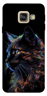 Чохол на Samsung A520 Galaxy A5 (2017) Чорний кіт фото 1 з 1