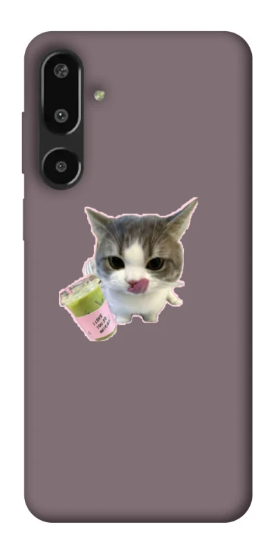 Чохол на Samsung Galaxy F16 cat matcha фото 1 з 1