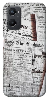 Чехол на Oppo A96 Газеты фото 1 из 1